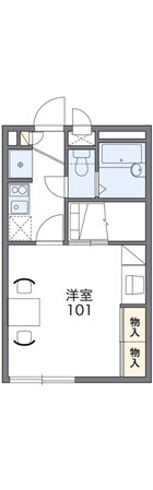 東部市場前駅 徒歩6分 2階の物件間取画像